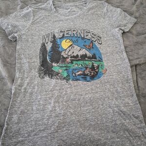 Lucky Brand Heather Gray T-Shirt